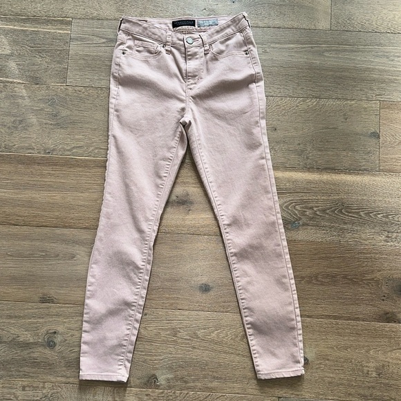 Aeropostale Pants - Aeropostale super soft high waisted jeggings in faded pinkish khaki